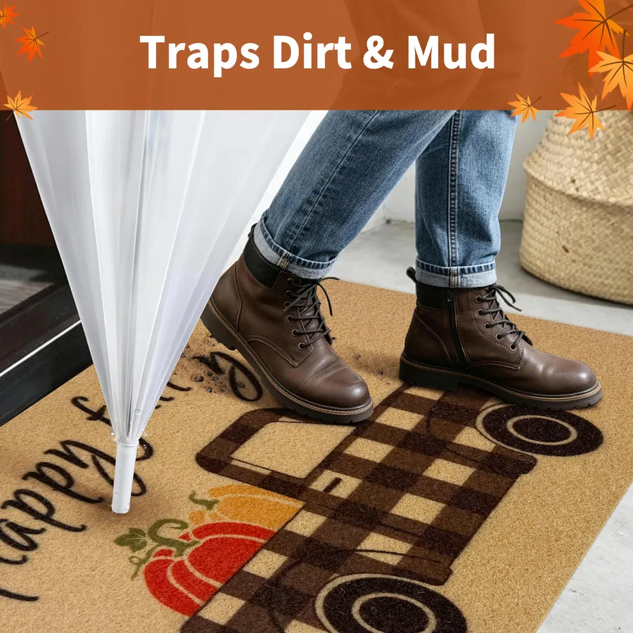 Traps dirt and mud before it gets inside