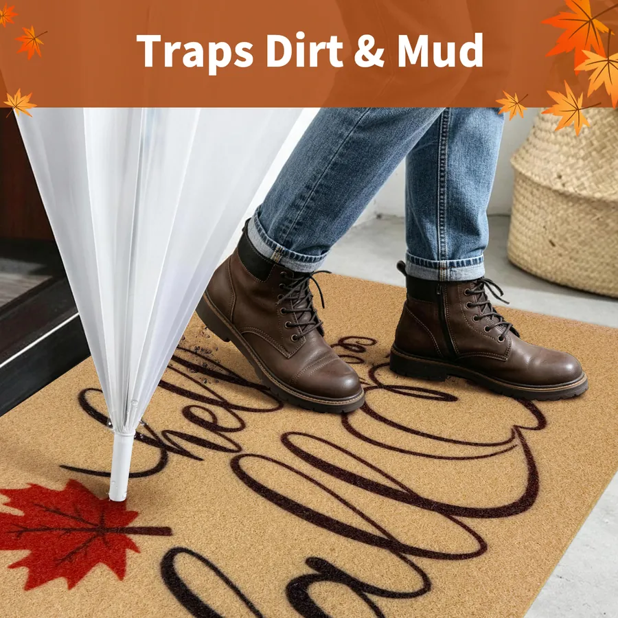 Traps dirt and mud before it gets inside