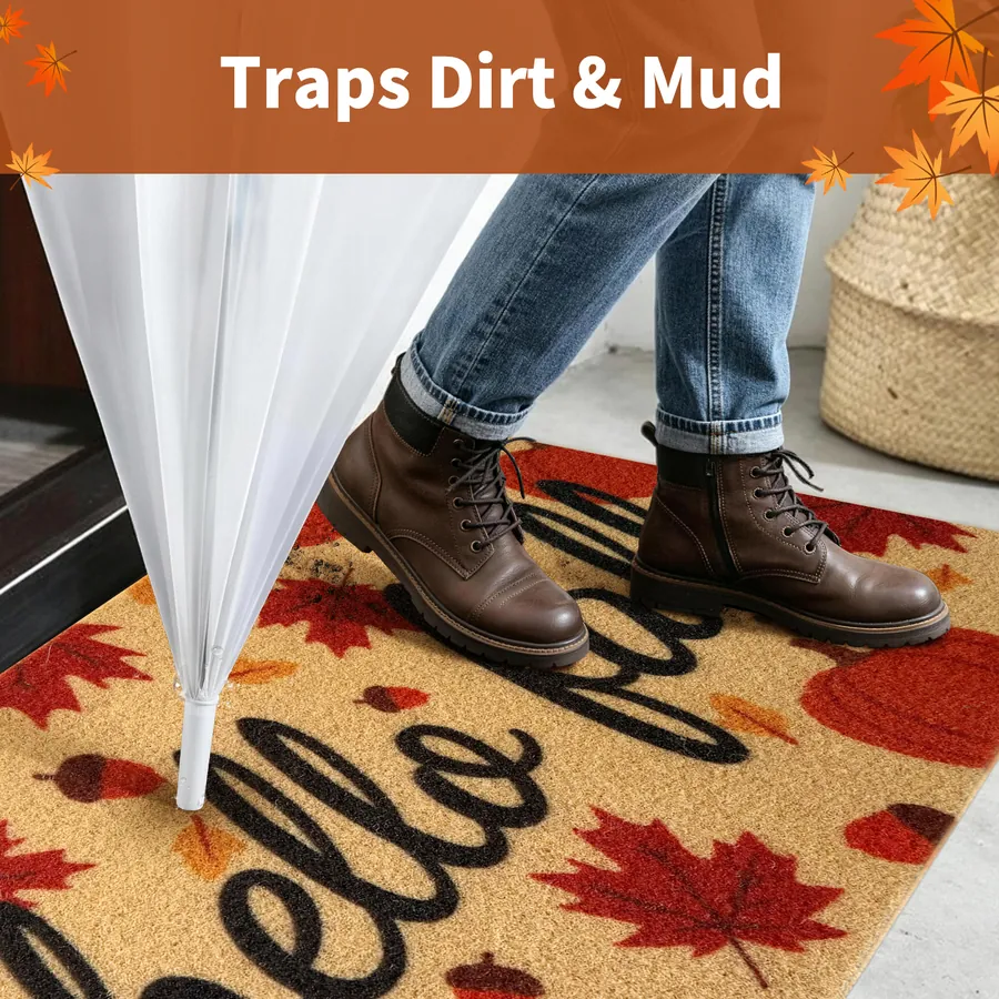 Traps dirt and mud before it gets inside