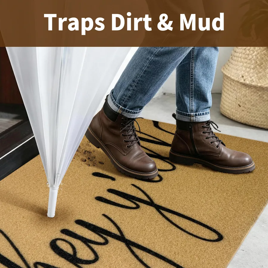 Traps dirt and mud before it gets inside