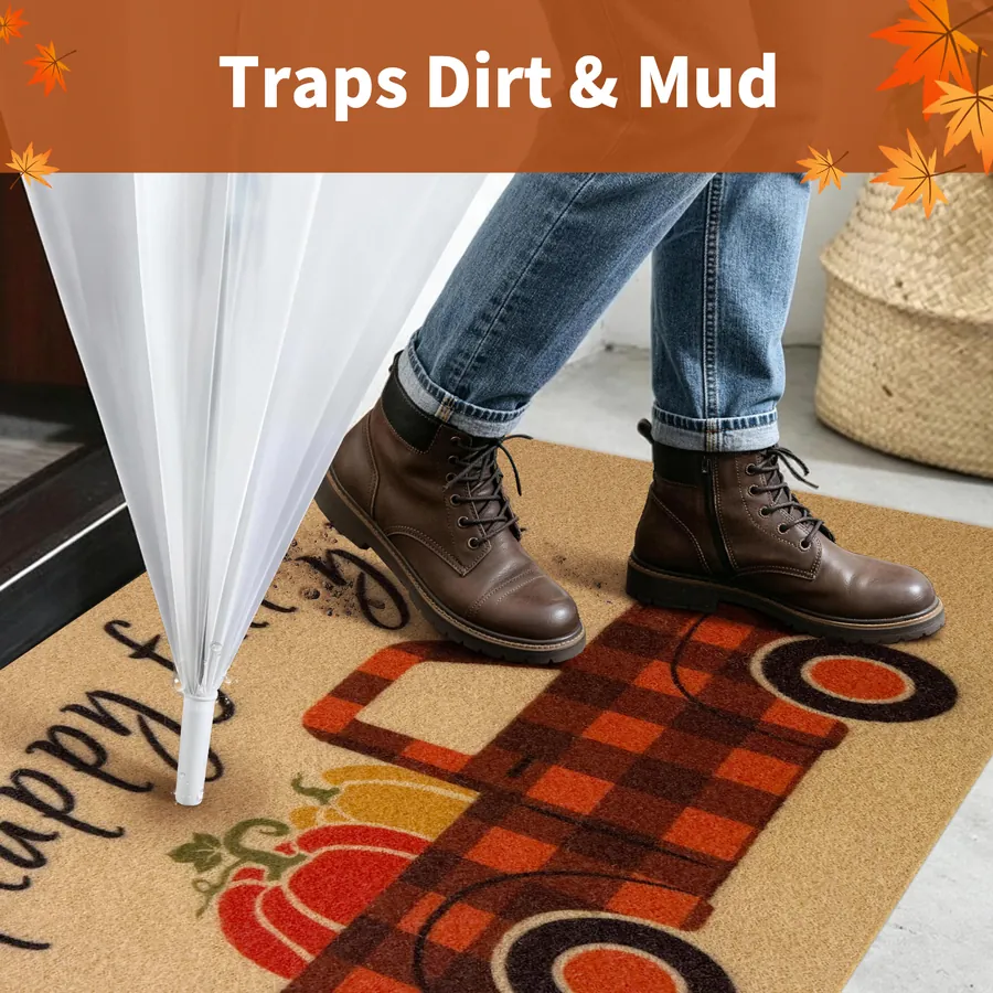Traps dirt and mud before it gets inside