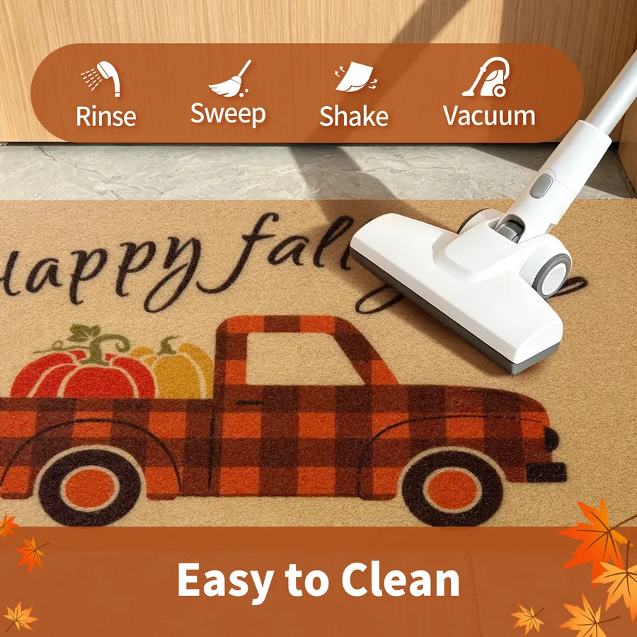 Easy to clean — hose down and air dry