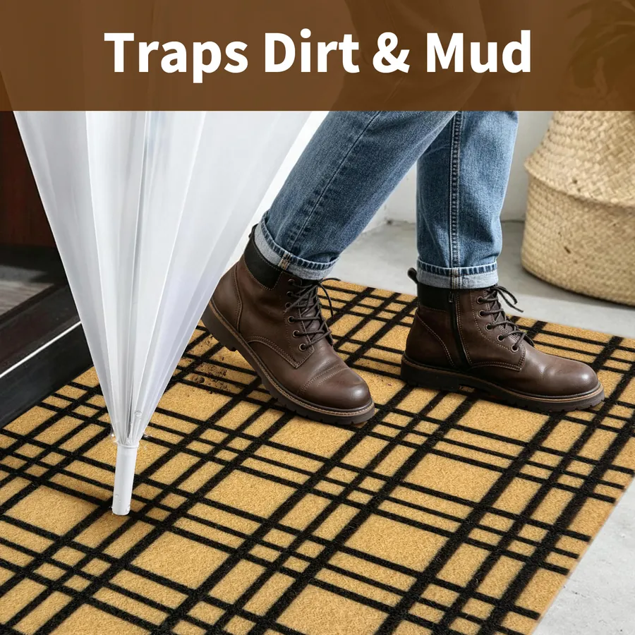 Traps dirt and mud before it gets inside