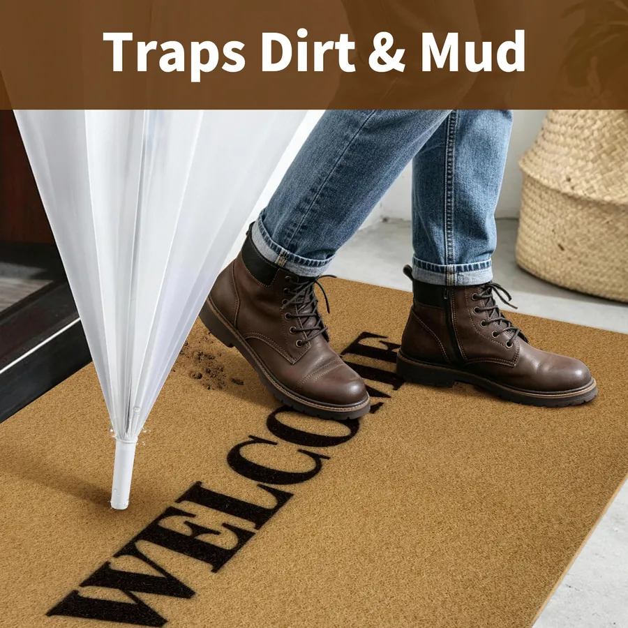 Traps dirt and mud before it gets inside