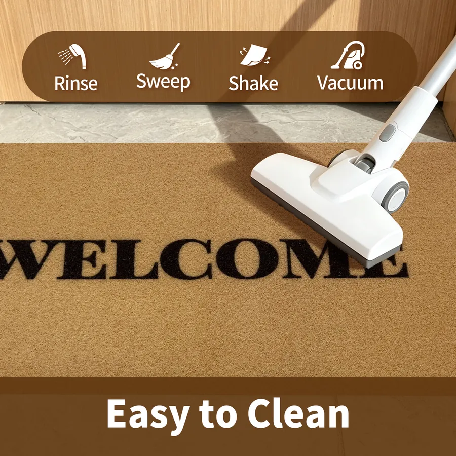 Easy to clean — hose down and air dry