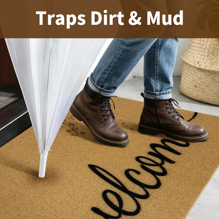 Traps dirt and mud before it gets inside