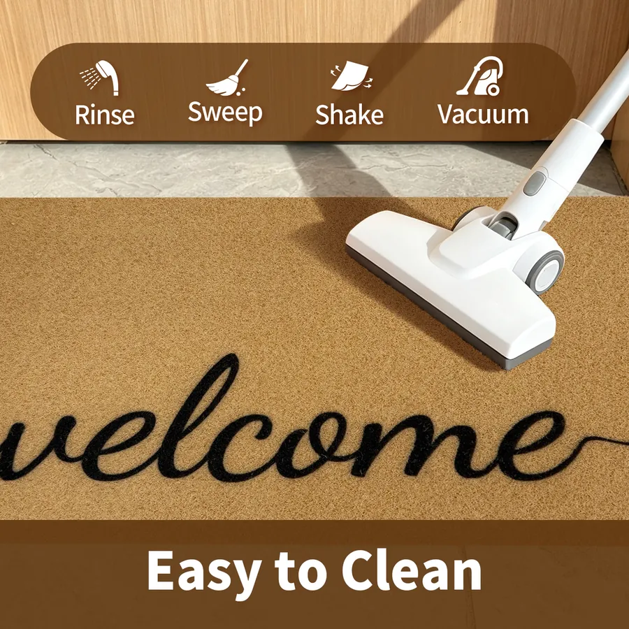 Easy to clean — hose down and air dry