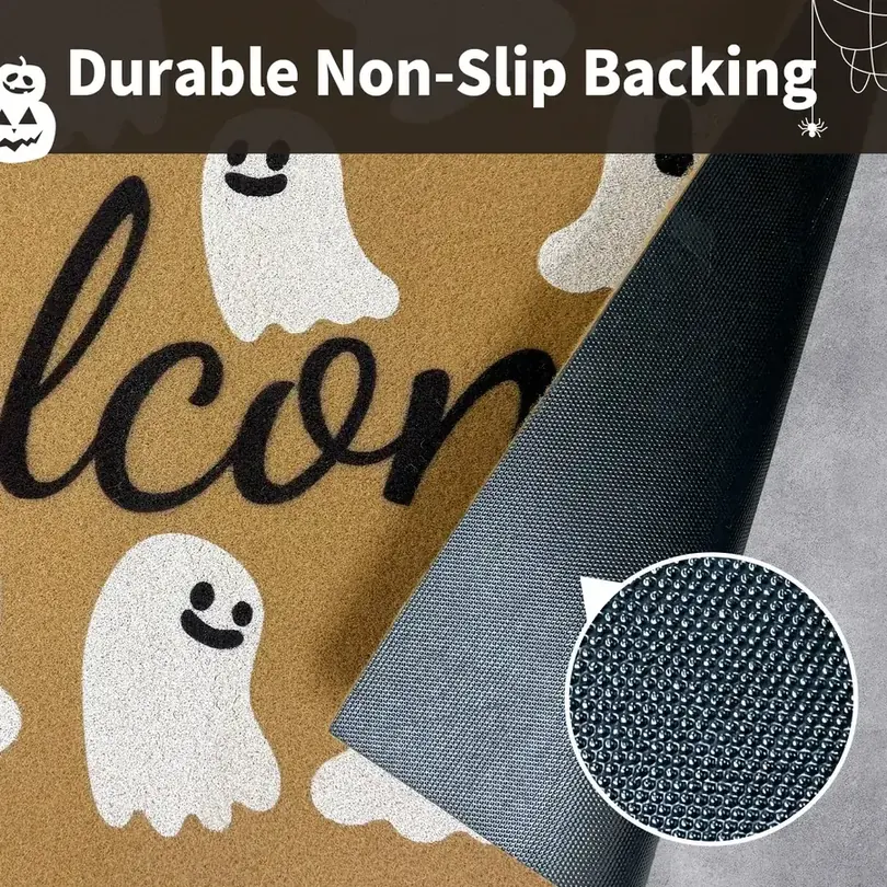 Rubber backing designed to help reduce shifting