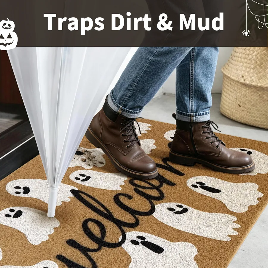 Traps dirt and mud before it gets inside