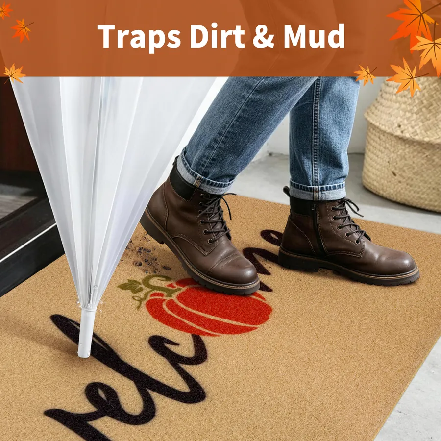 Traps dirt and mud before it gets inside