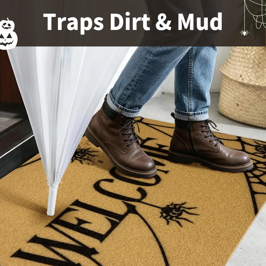 Traps dirt and mud before it gets inside